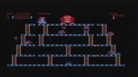 Donkey Kong Atari 800XL