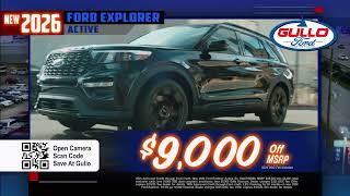 Gullo Ford SUV Offers Aug '26