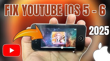 Fix Youtube iOS 5 - iOS 6 | iPhone 4S iOS 6.1.3 In 2025 | iOS & Android Tips