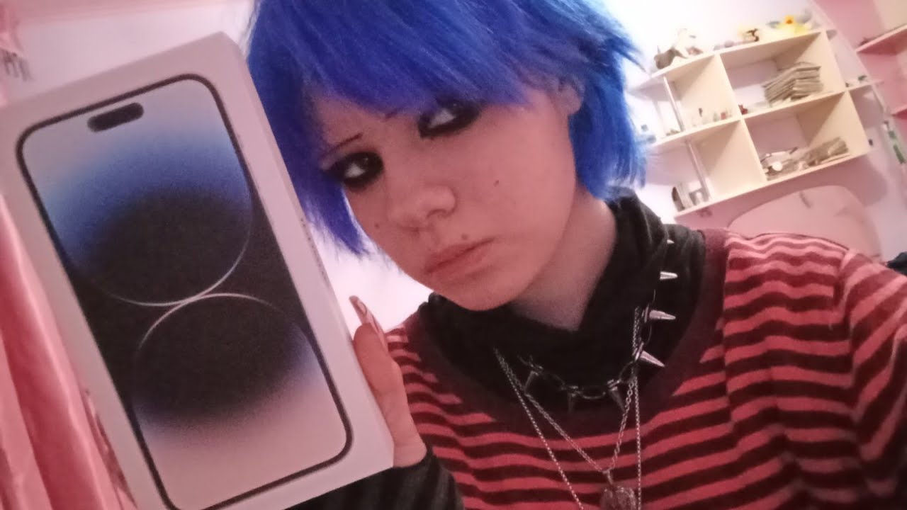 асмр распаковка! iPhone 14 pro max | от подписчикааа :3