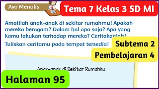 Kunci Jawaban Tema 7 Kelas 3 Halaman 95 Pembelajaran 4 Subtema 2 Perkembangan Teknologi Produksi