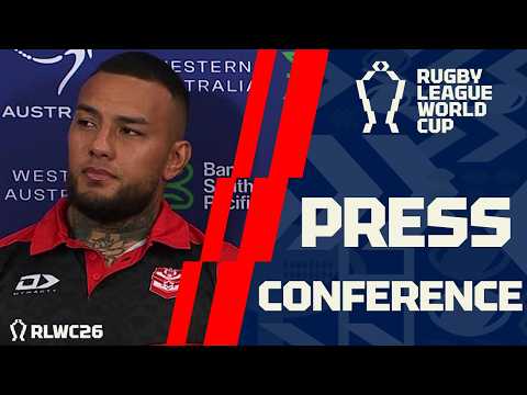 RLWC 2026 | Tonga | Press Conference | Round 1