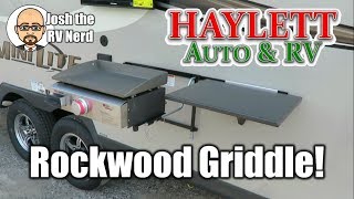 New Rockwood RV Outside Griddle!