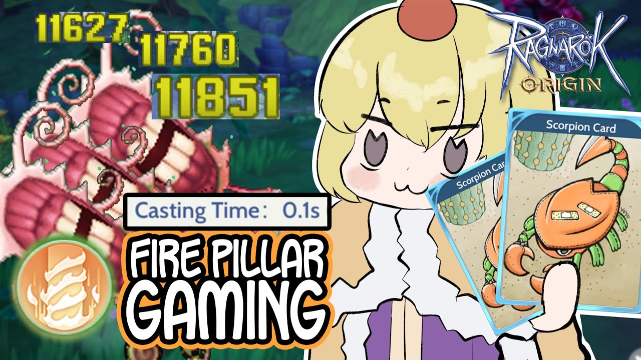 Ragnarok Origin Wizard Guide Build Fire Pillar YouTube