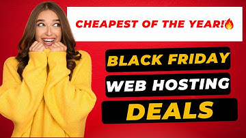 Best Black Friday Web Hosting Deals 2025 🔥 (Up to 99% OFF + Free Domains!)
