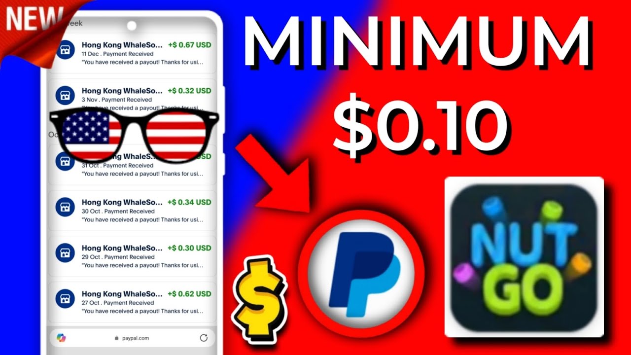 Вывод средств из Nut Go | Приложения для заработка реальных денег | Технические доллары