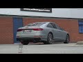 Audi S8 Stock VS Milltek Non-Resonated Turbo-Back