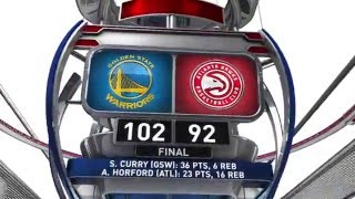 Den State Warriors Vs Atalanta Hawks - February 22, 2016