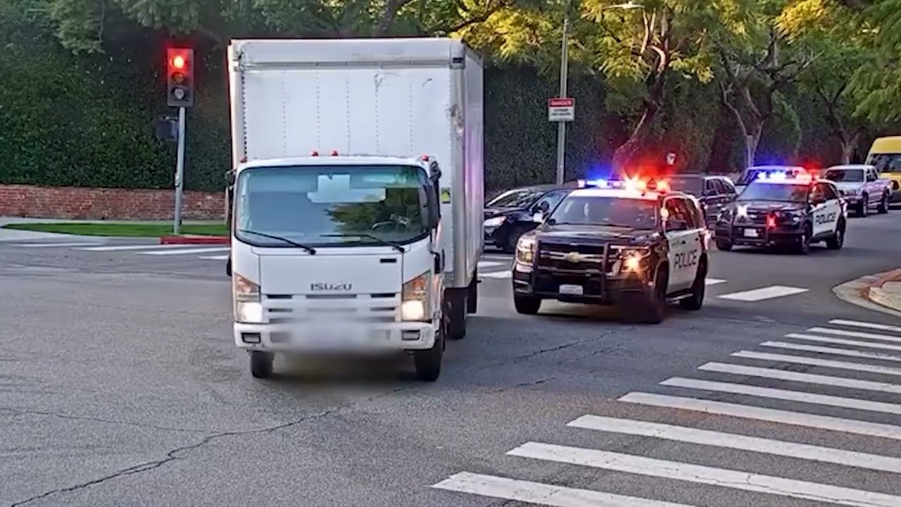 LA police chase brought to dramatic ending