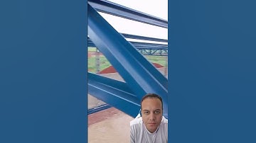 Estrutura metálica com flecha gigantesca #shorts  #canaldaeng