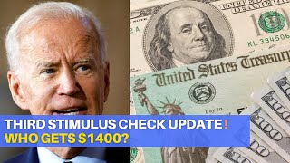 GOOD NEWS - Stimulus Check 3 $1400 Update | Who's Getting Stimulus Check?