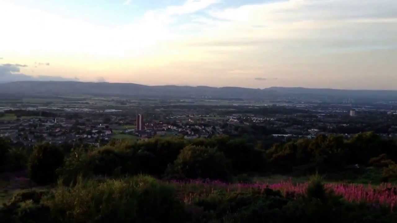 Paisley from the braes