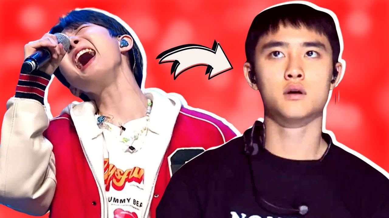 Exo's love me right with boys editing YouTube