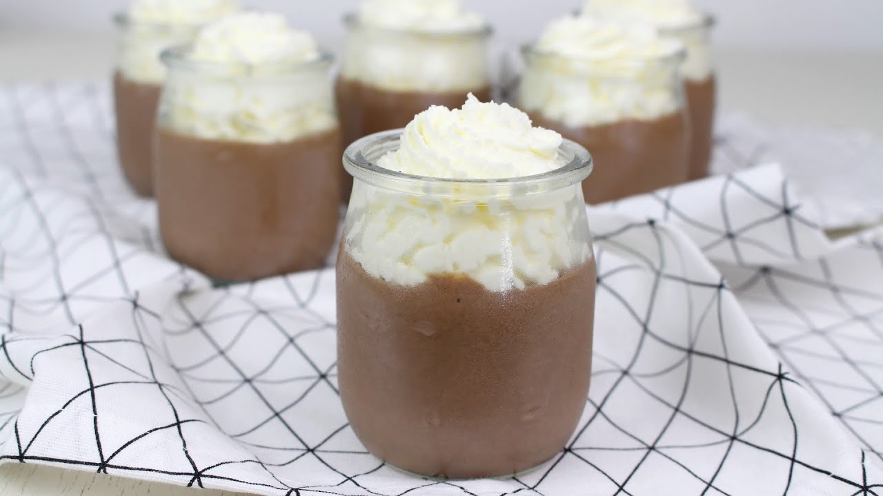 🍫🥛DALKYS O COPAS DE CHOCOLATE Y NATA CON MAMBO🥛🍫 | Postre fácil en Mambo