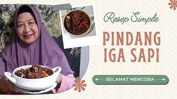 MASAK-MASAK | PINDANG IGA SAPI KHAS TRENGGALEK