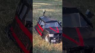 Dominator 3 threshold test! #stormchasers #automobile #metal #dominator3 #wind #tornado #storm