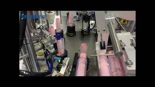Twin #tube dual chamber tube 2 in 1 two colors soft tube filling and tail sealing machine screenshot 5