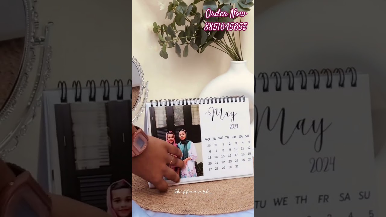 Customized Photo Calendar Order Now 