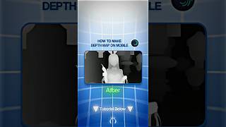 How to Make Depth Maps on mobile #depth #depthmap #videoediting