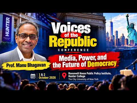 Media, Power and the Future of Democracy | Prof. Manu Bhagavan