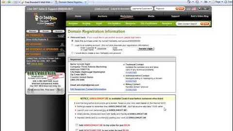 Google Apps - Registering a Domain With Godaddy For Use With Google Apps