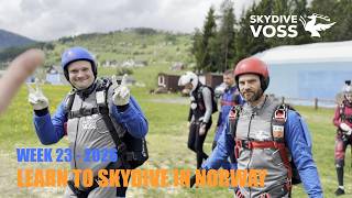 Best Place in the World to Learn to Skydive | AFF Course at Skydive Voss | 2026 Week 23