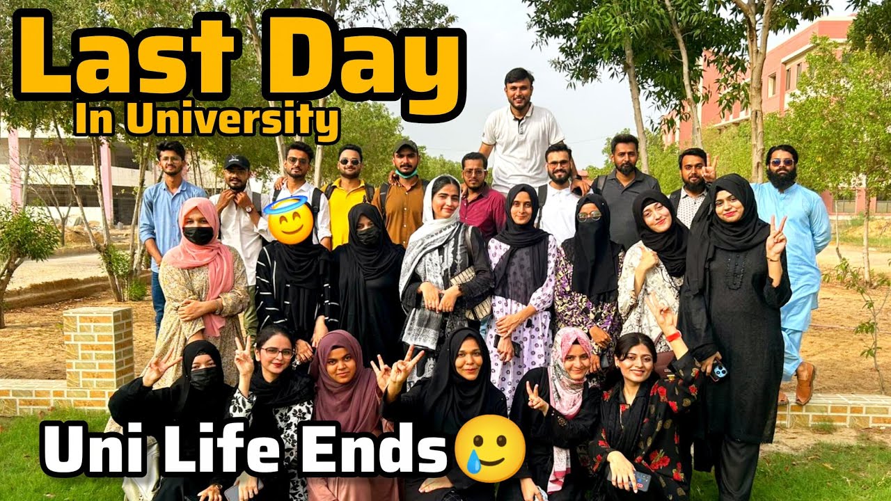 My Last Day At Federal Urdu University 🥲 | Uni Life Ends | 4 Year Journey | Last Day In University 