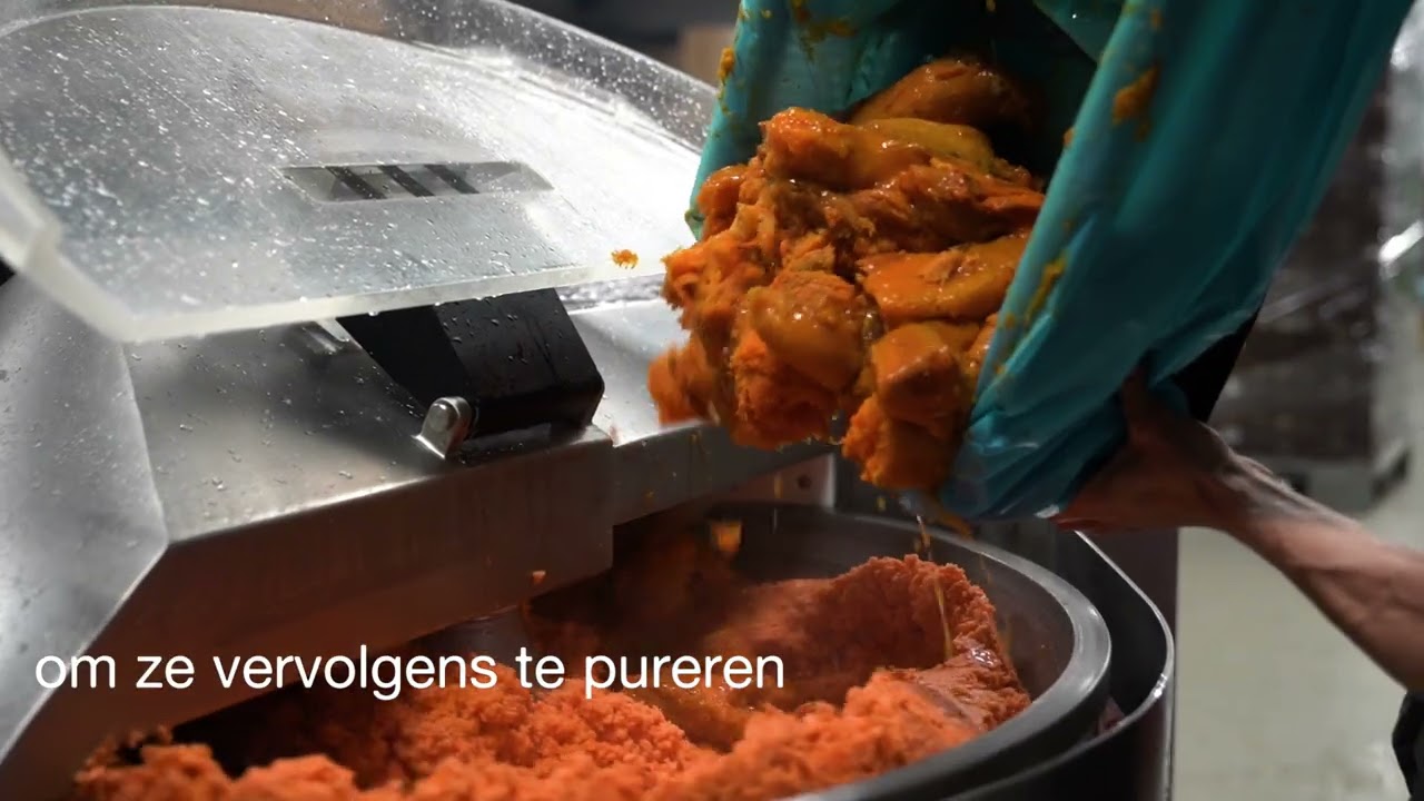 Zoete Aardappel Curry Madras