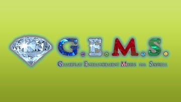 Skyrim Mods - G.E.M.S. (Gameplay Enhancement Mods for Skyrim)