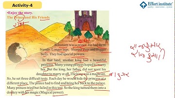 STD-7 English( L-2)(Sem-1) | Ch-4:   Longer,Sharper ,bigger | Activity-4  |effort institute