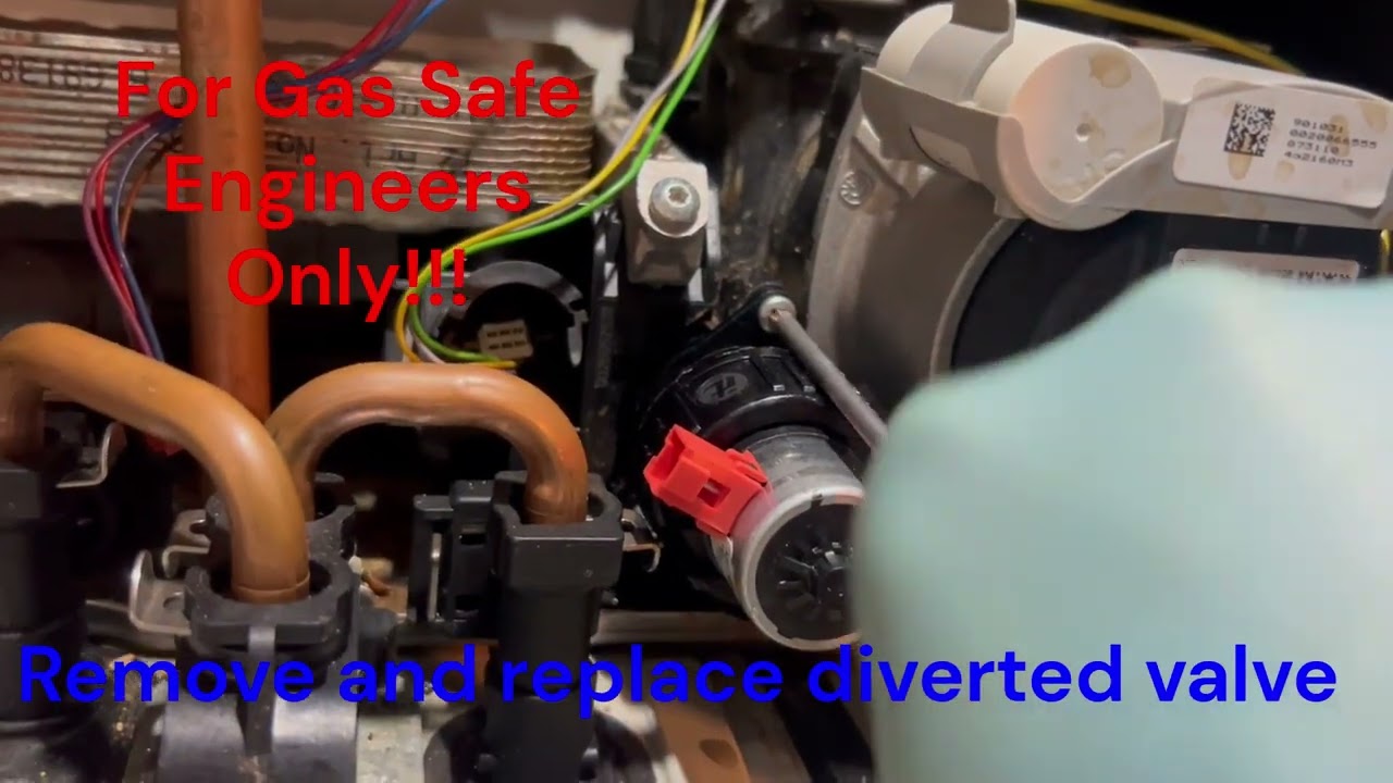 How to replace Glow Worm Ultracom2 24 cxi auto air vent and diverter valve