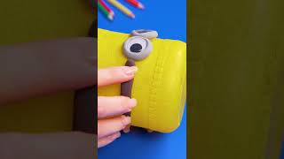 Minion DIY Surprise Box! 😎🎁 Open & Close Fun #shorts #kids