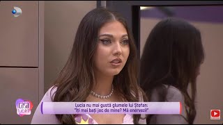 Casa Iubirii - LUCIA NU MAI GUSTA GLUMELE LUI STEFAN: ,,Iti mai bati joc de mine? Ma enervezi!