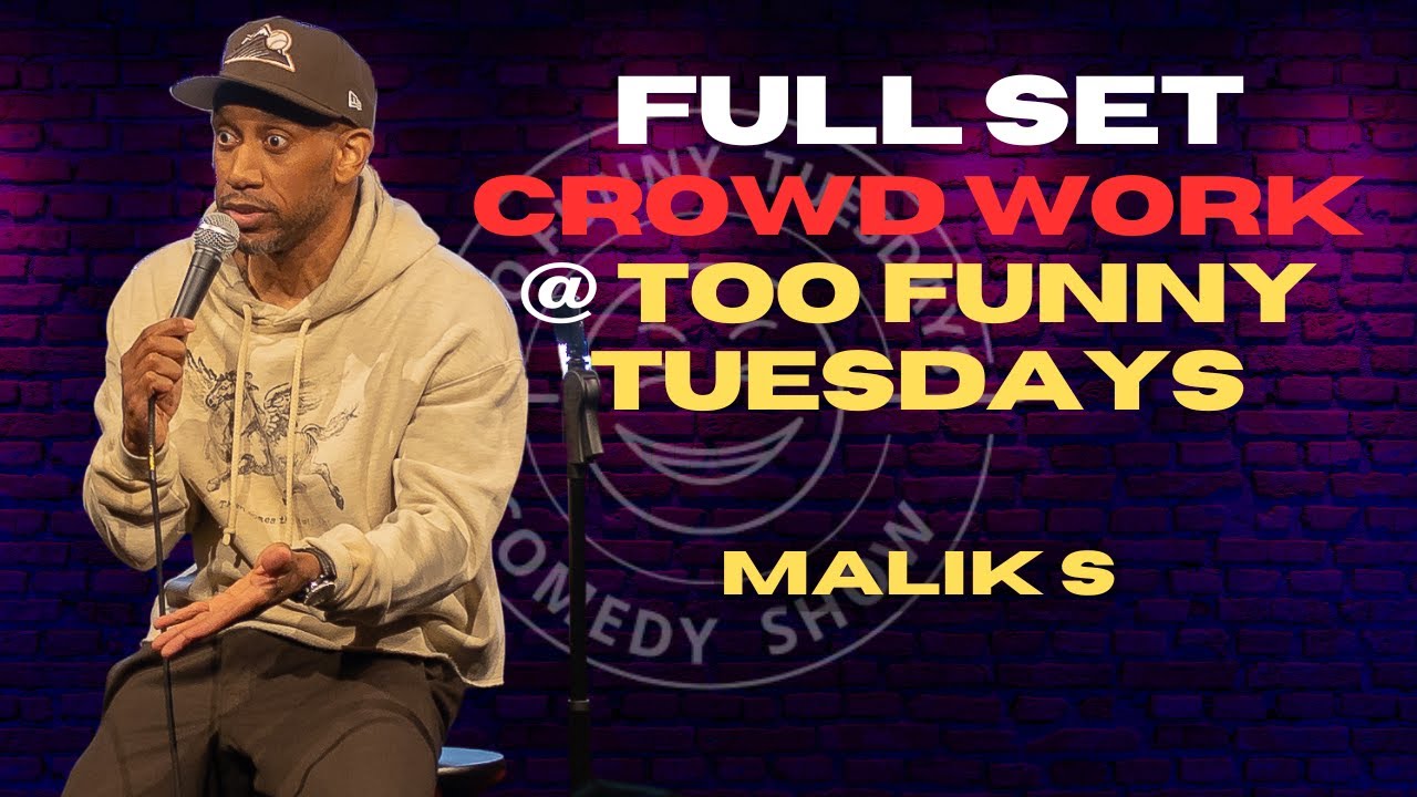 FULL SET of CROWD WORK - Malik S Stand Up Comedy