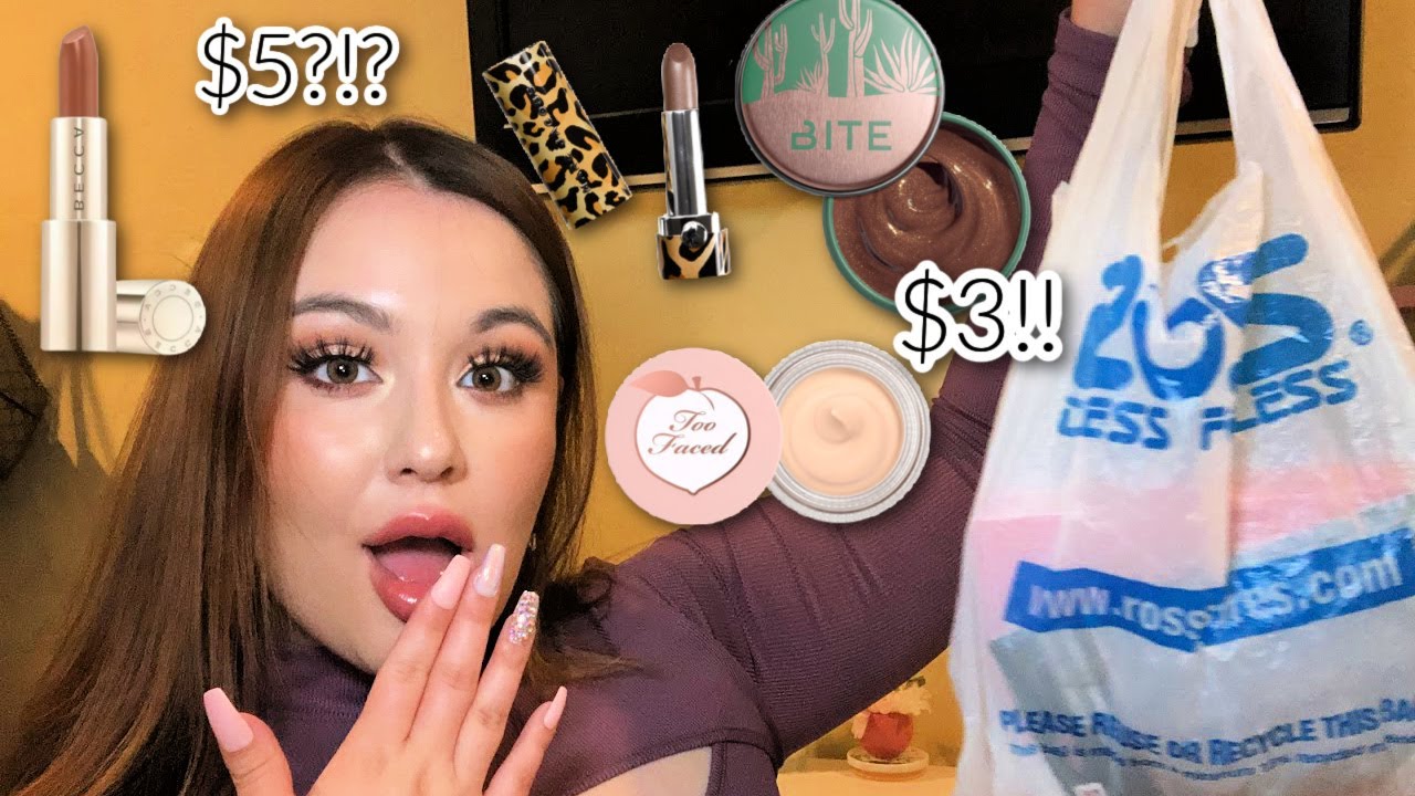 ROSS DRESS FOR LESS SHOP WITH ME HighEnd MAKEUP!! MARC JACOBS