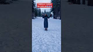 SNOW FUN AT SOUTH LAKE TAHOE #shorts #shortvideo #laketahoe