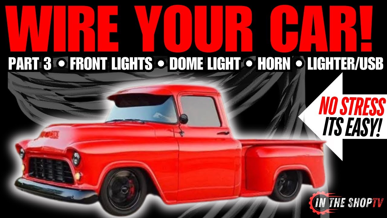 Как подключить проводку к классическому автомобилю или грузовику 101 — САМОЕ ПРОСТОЕ пошаговое ру...