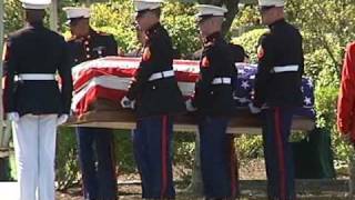 MASHPEE, MA- Funeral for Marine Daniel McGuire- killed in Iraq (08-23-08)