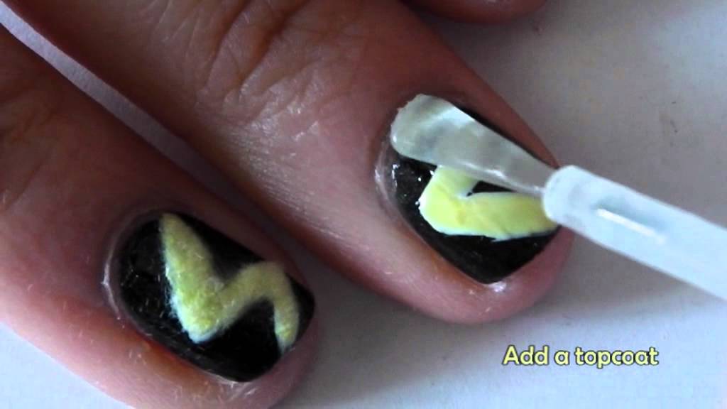 8. Flocking Powder Nail Art Tutorial - The Nail Trail - wide 11