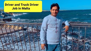 Bugibba Malta Vlog - Truck and Taxi Driver Job in Malta information