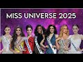 Top 20 Favorites for Miss Universe 2025 🌟 | Who Will Shine Bright?