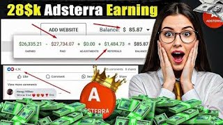 Adsterra Secret Method 2025 💰 Make $100+ Weekly with FREE Organic Traffic (No Ads!)