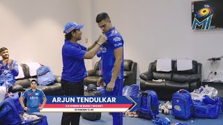 Arjun Tendulkar - Dressing Room POTM | Mumbai Indians
