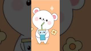 Milk bear wallpaper kawaii bear