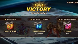 Summoners War Battle Training Ground 37 - 3 Stars Clear