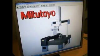 Mitutoyo CMM demo