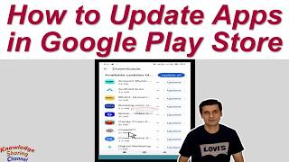 How to Update Apps in Google Play Store