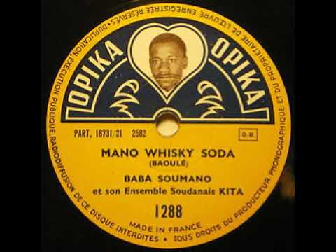 Baba Soumano. Mano whisky soda