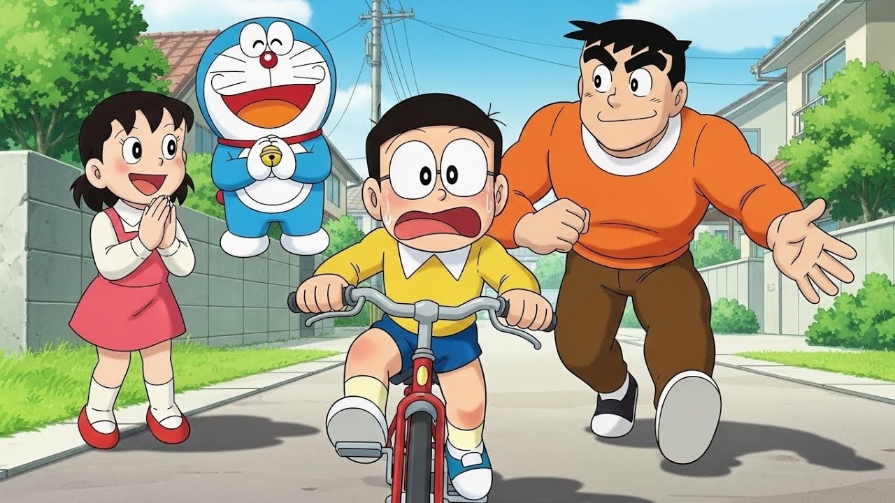 Nobita Found Doraemon’s Hidden Door… Now They’re Trapped! 😱