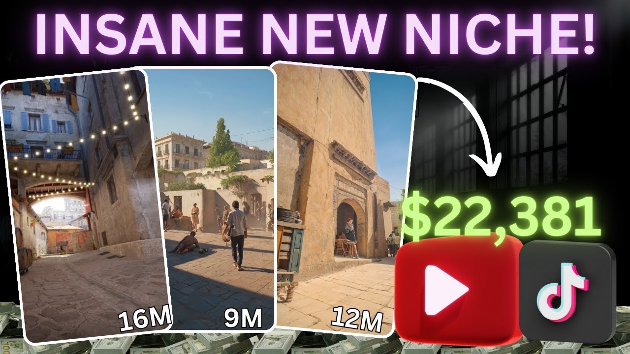 NEW 'Video Games IRL' Niche Makes $20k/Month - TikTok Automation